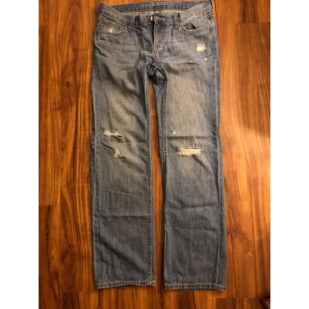 Old Navy Distressed Boyfriend Jeans Size 6